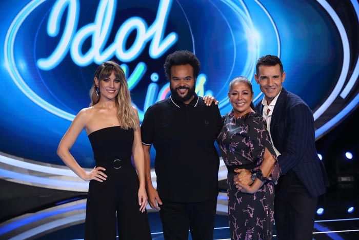 Isabel Pantoja, Carlos Jean, Edurne y Jesús Vázquez