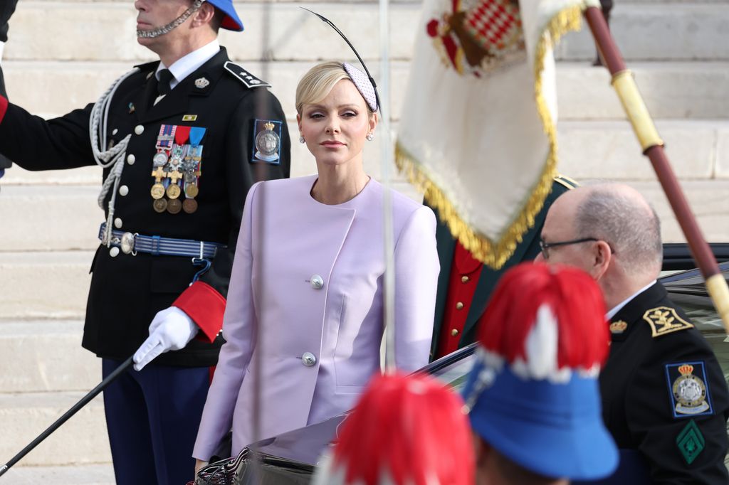 Charlene Mónaco y Alberto de Mónaco en el Día Nacional de Mónaco 2024