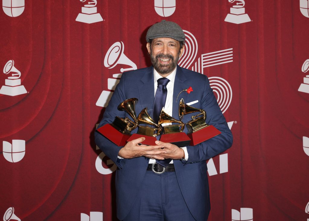 Juan Luis Guerra, gran vencedor de los Grammy Latinos 2024