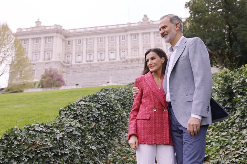 Reyes Felipe y Letizia