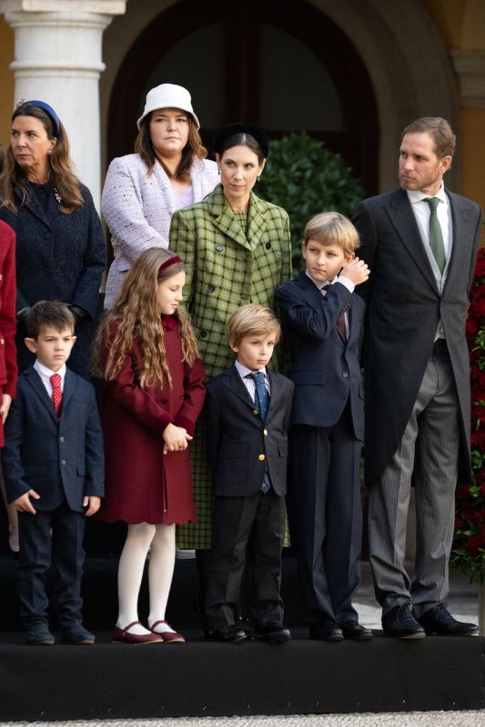 Andrea Casiraghi y Tatiana Santo Domingo en Mónaco