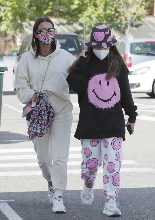 Paula Echevarría y su hija Daniela con looks deportivos