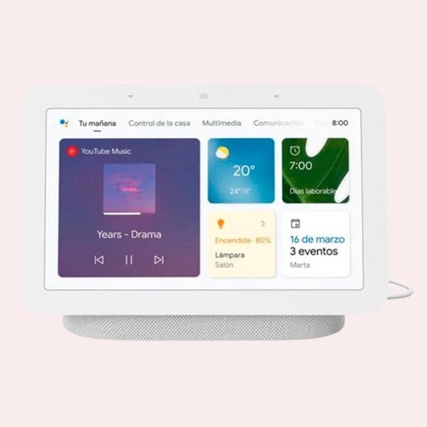 Con pantalla: Google Nest Hub 2º Generación 