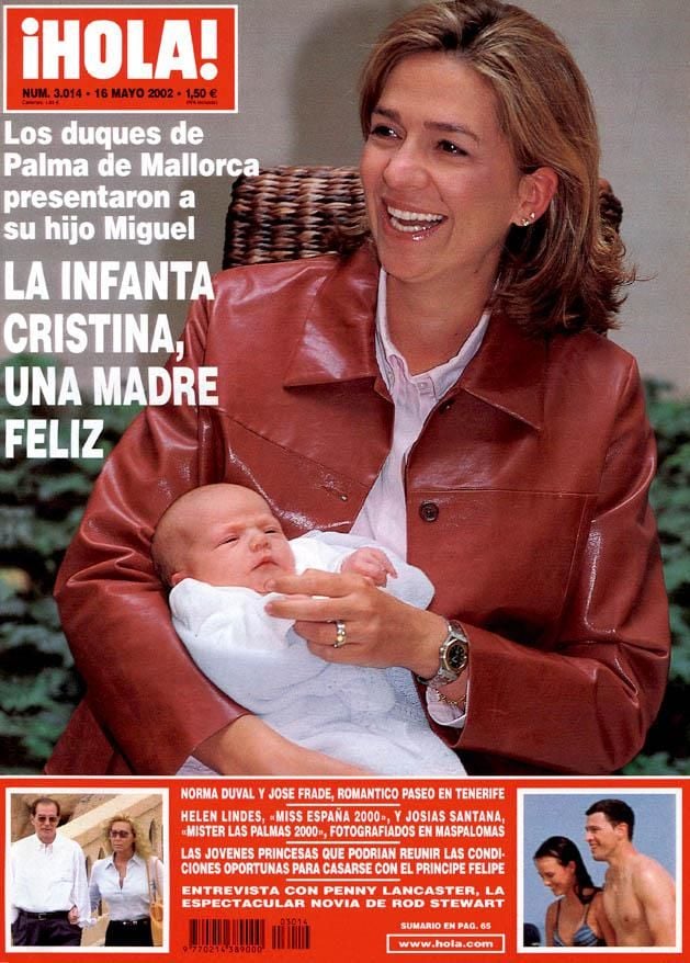 HOLA 4022. Portadas Cristina de Borbón e Iñaki Urdangarín.