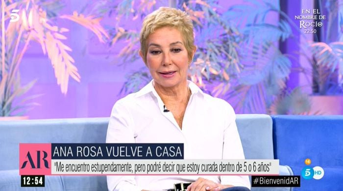 Ana Rosa Quintana se sincera sobre su enfermedad