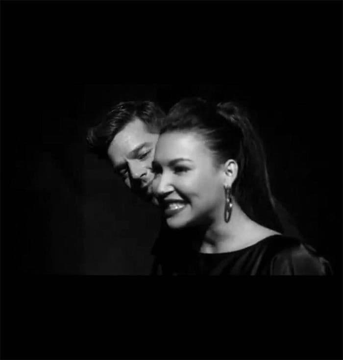 Naya Rivera y Ricky Martin