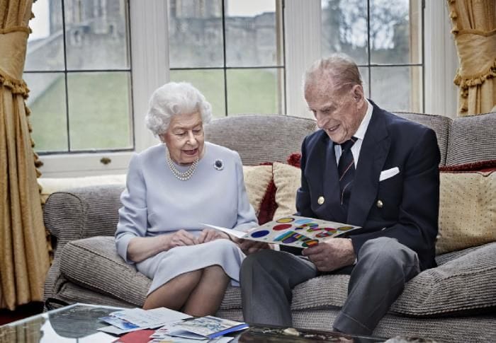 Isabel II y el duque de Edimburgo