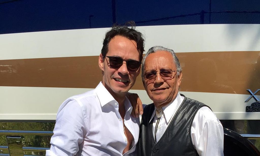 marc anthony con su pap 