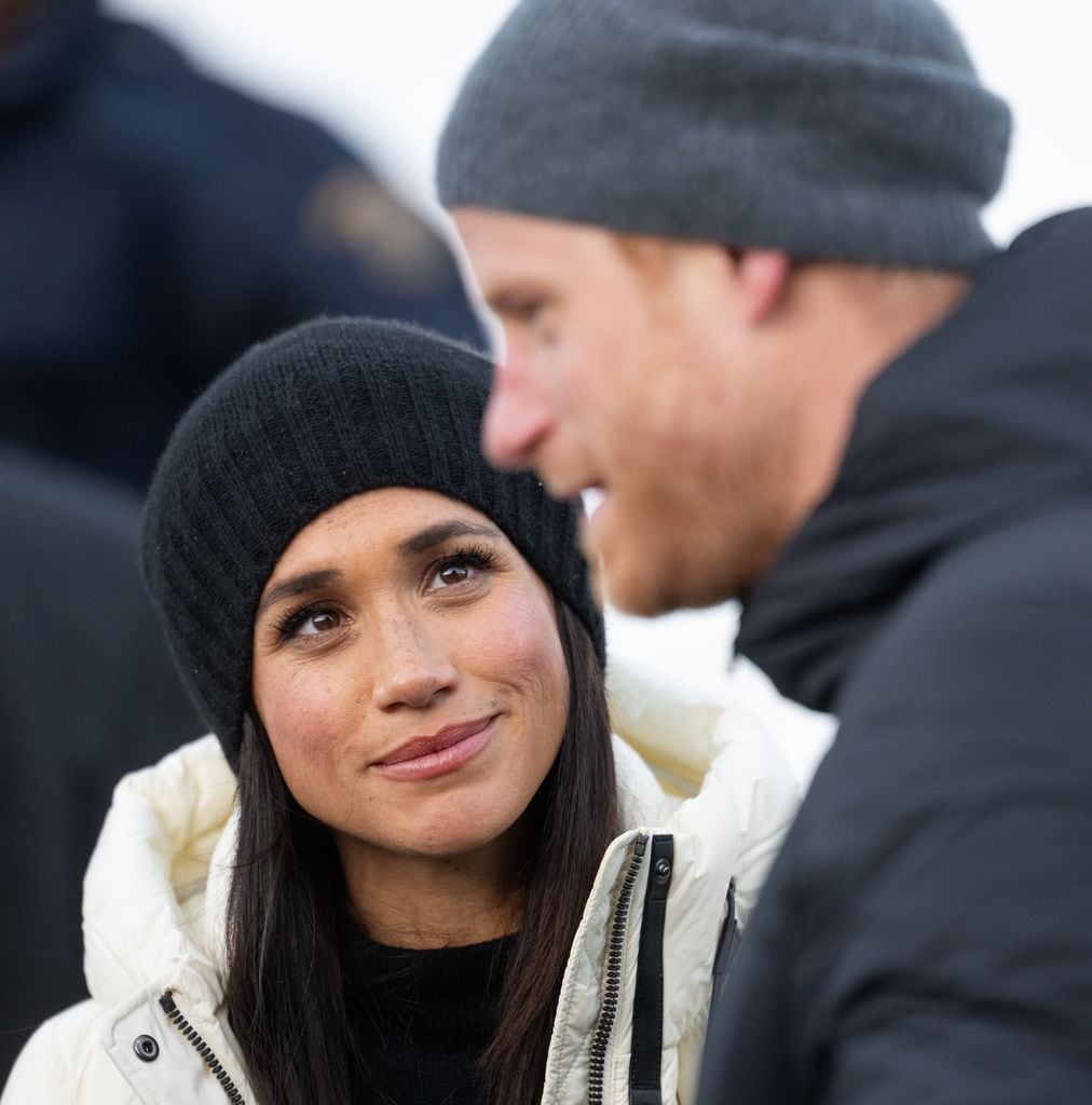 Meghan Markle y el príncipe Harry en los Invictus Games 2025