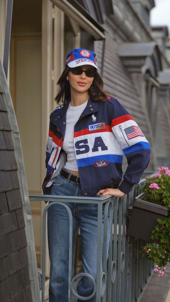 Kendall Jenner vestida de Ralph Lauren en los Juegos Olímpicos de París