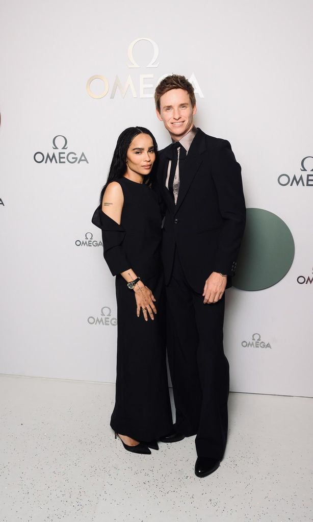 Zoë Kravitz y Eddie Redmayne