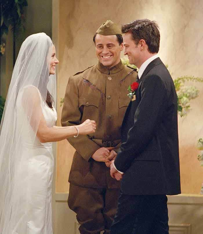 Boda de Chandler y Mónica en 'Friends'