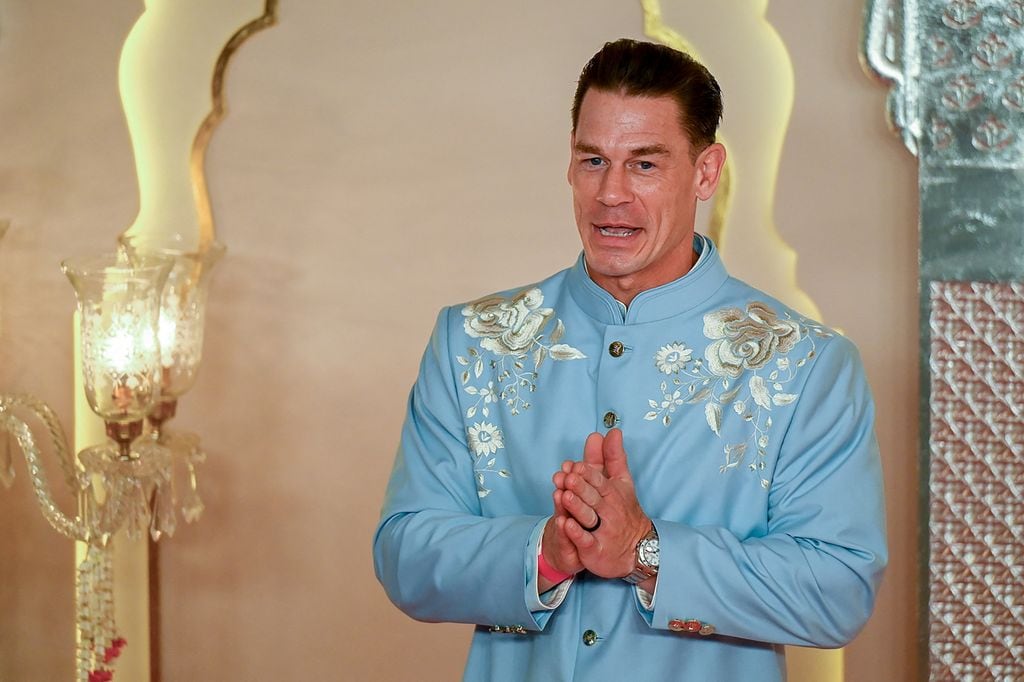 John Cena en la boda Ambani