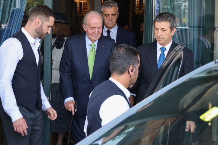 Los Borbón y los Urdangarin en la graduación de Irene Urdagarin