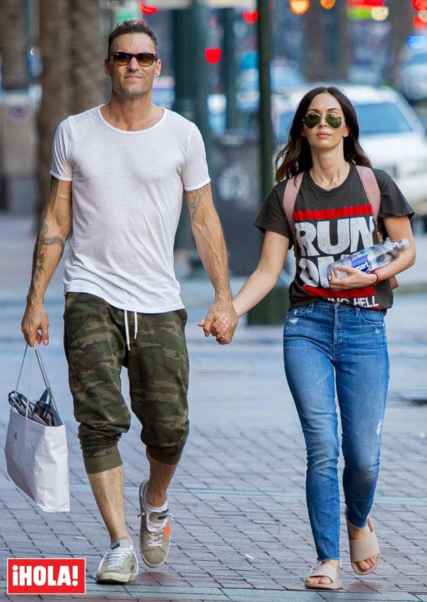 Megan Fox y Brian Austin Green disfrutan de Disneyland con sus hijos