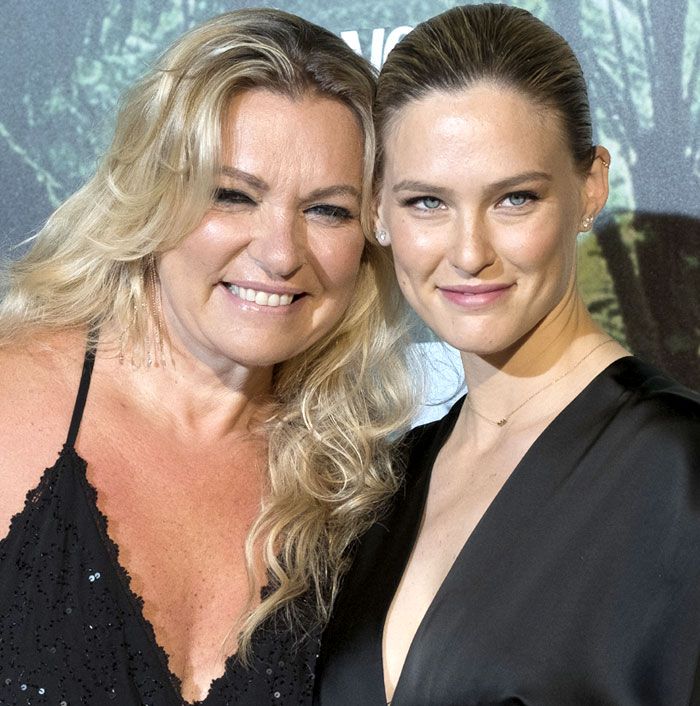 Bar Refaeli y su madre, Tzipi