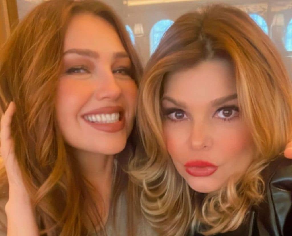 Itatí Cantoral se ha solidarizado con su amiga y comadre Thalía, ante el momento sensible que atraviesa