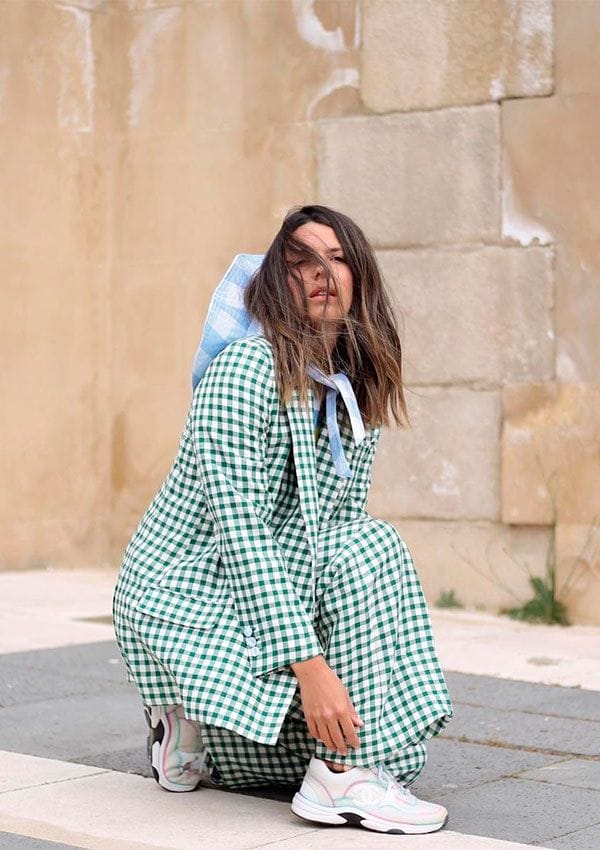 cuadros vichy tendencias primavera verano traje