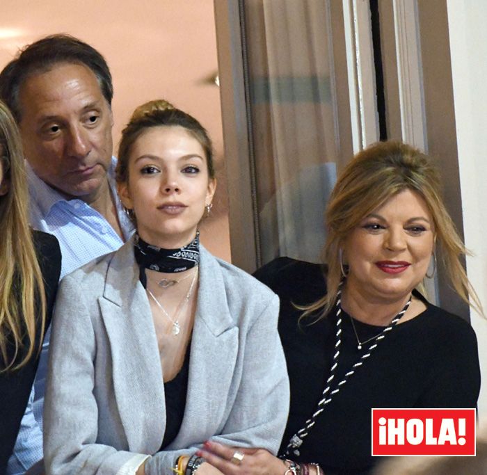 Terelu Campos y Alejandro Rubio con su hija Alejandra