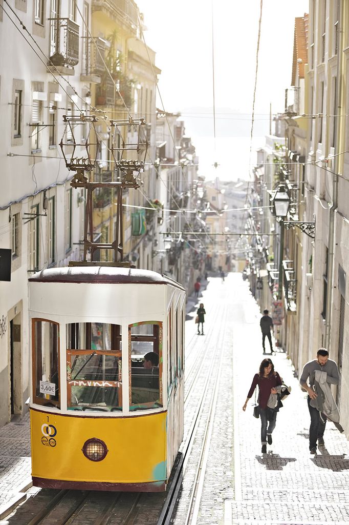 Tranvía en Lisboa