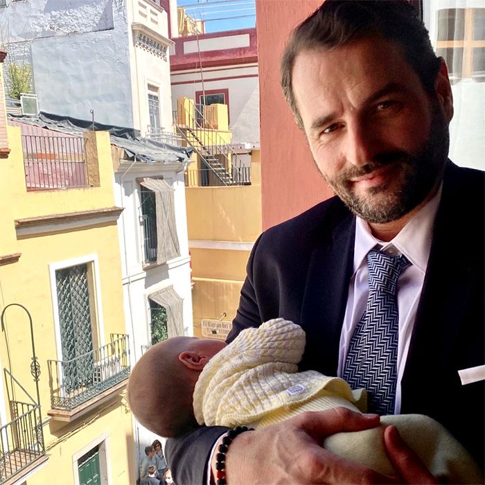 Alberto Almansa y su hijo Tomás