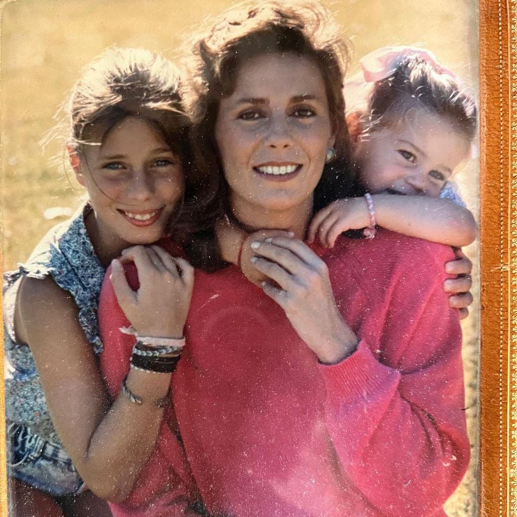 Eugenia Osborne con su madre Sandra Domecq