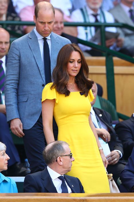 Los duques de Cambridge en Wimbledon