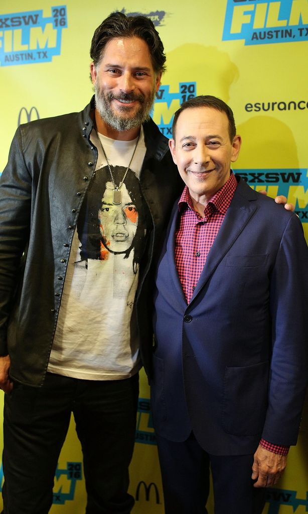 Joe Manganiello and Paul Reubens