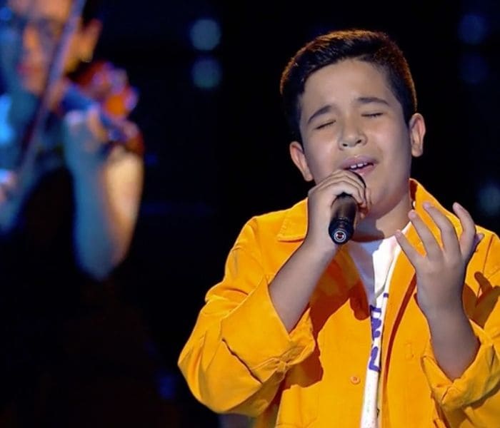 Levi Díaz en 'La Voz Kids'