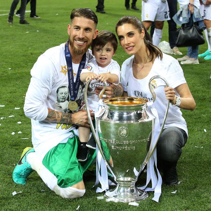 Sergio Ramos y Pilar Rubio