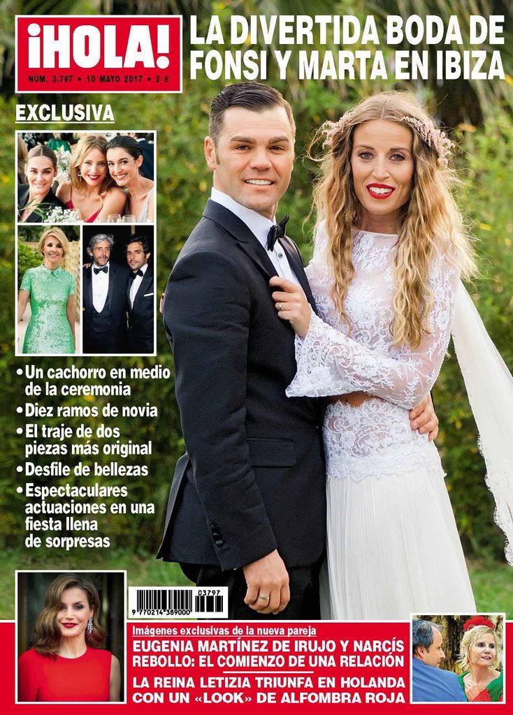 Boda Fonsi Nieto y Marta Castro HOLA 2017