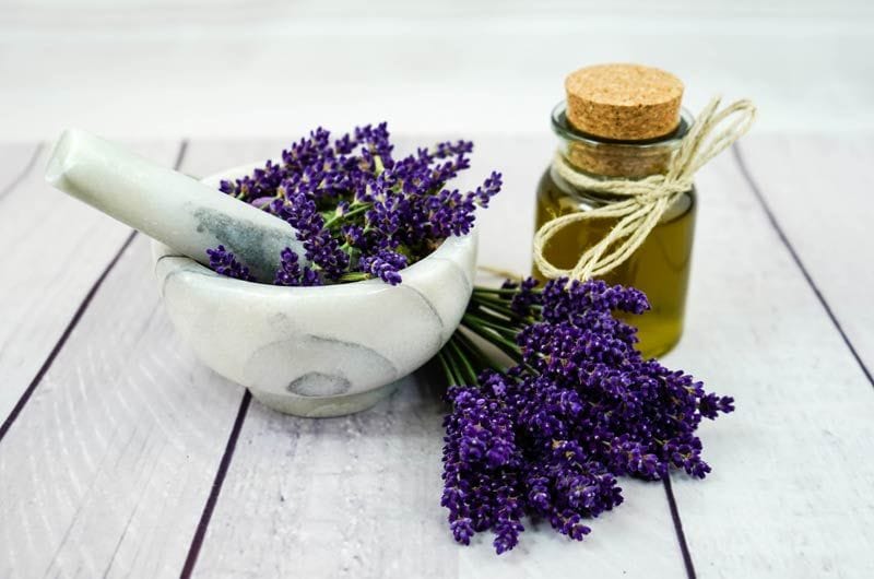 aceite esencial lavanda