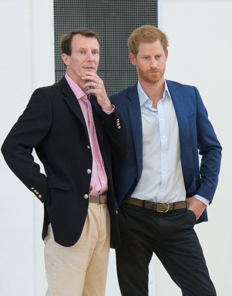 Príncipe Harry y Joaquín de Dinamarca en 2017