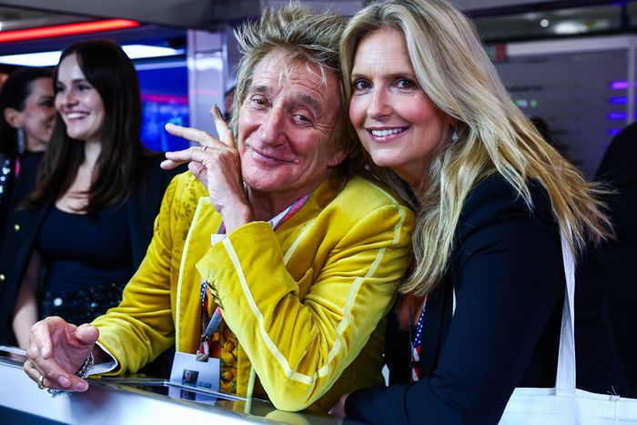 Rod Stewart tiene ocho hijos de cinco relaciones diferentes y tres nietos