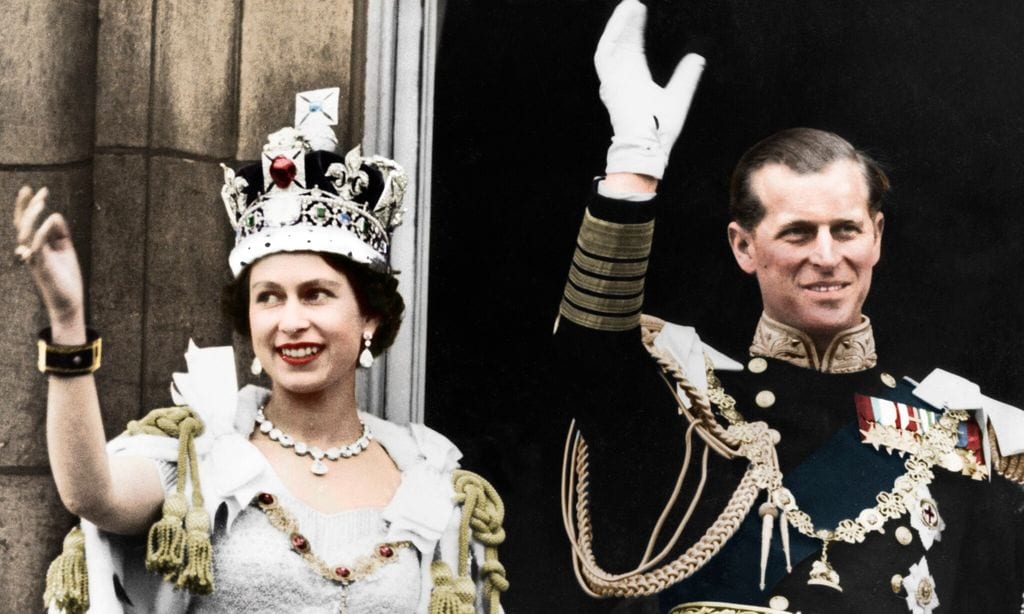 Reina Isabel II y Duque de Edimburgo