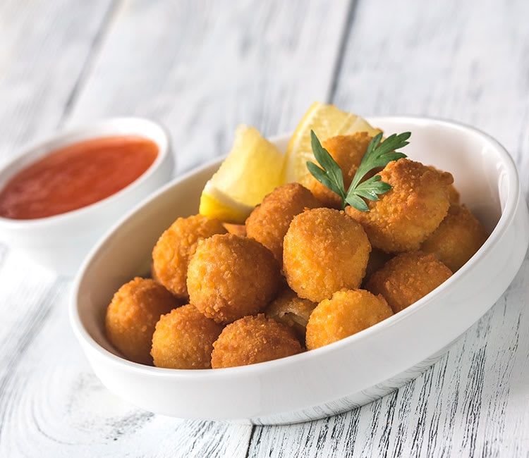 Croquetas de langostinos