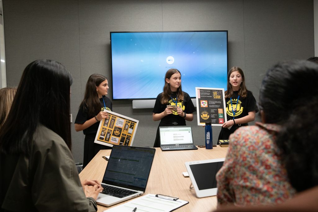 Equipo español ganador en Technovation Girls