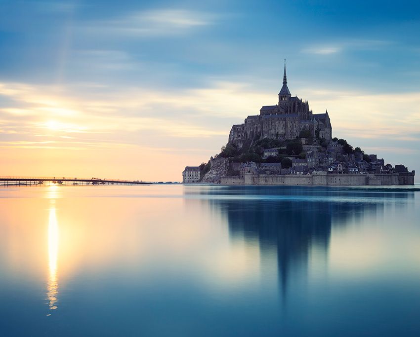 mont saint michel francia