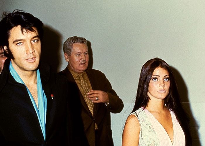 Elvis y Priscilla Presley