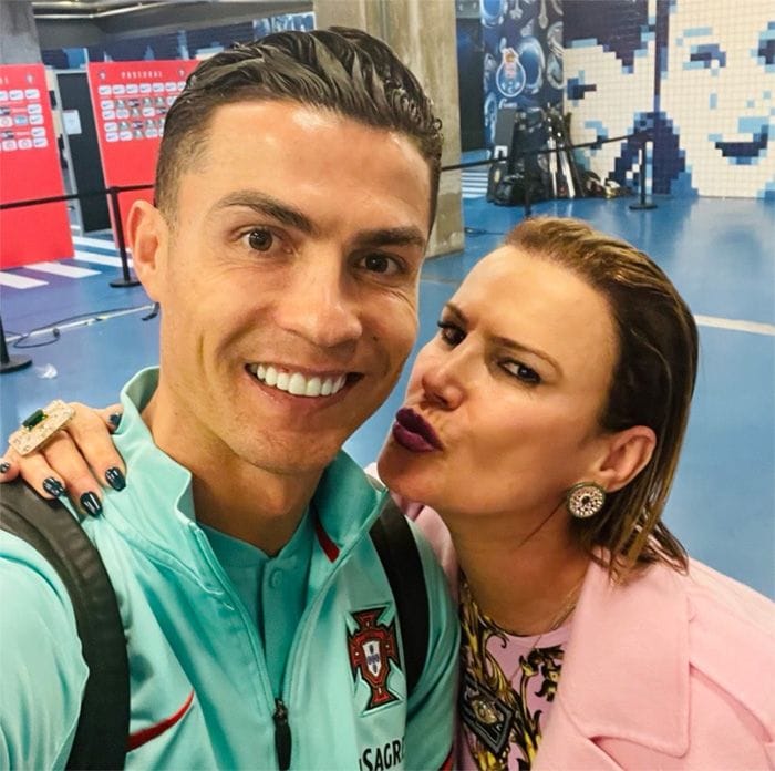 Cristiano Ronaldo y Elma Aveiro