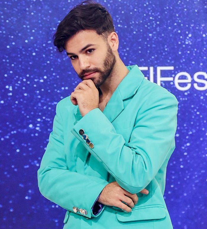 Agoney en el Benidorm Fest