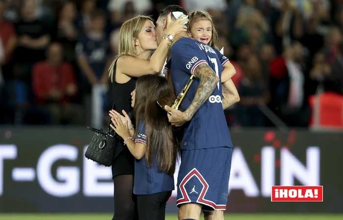 Di Maria y familia