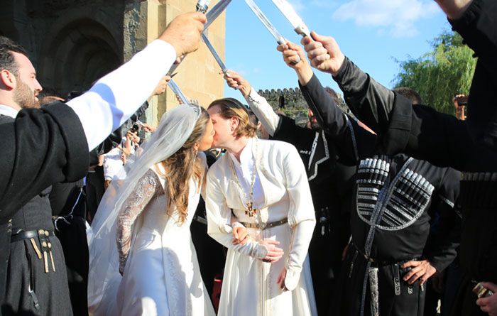 Boda del príncipe Juan Bagration-Mukhrani de Georgia