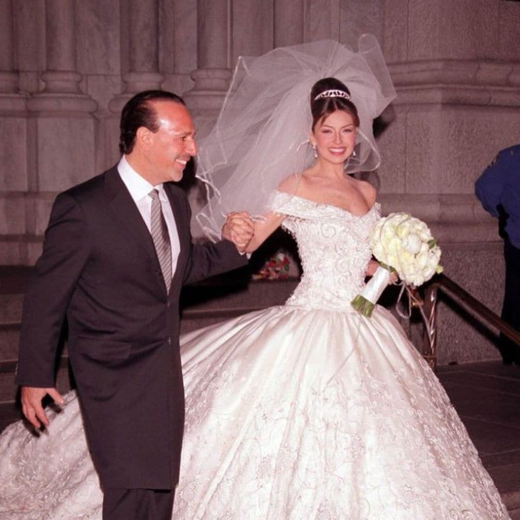 thal a y tommy mottola en el d a de su boda