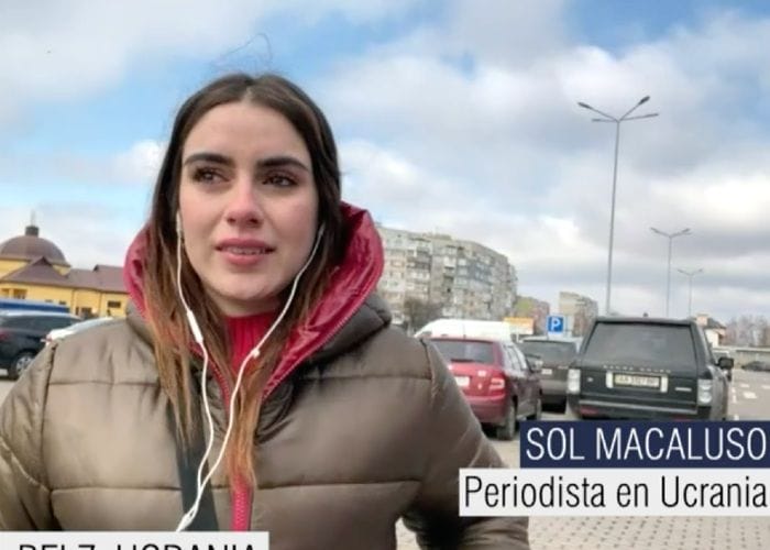 Sol Macaluso en una conexión con 'El programa de Ana Rosa'