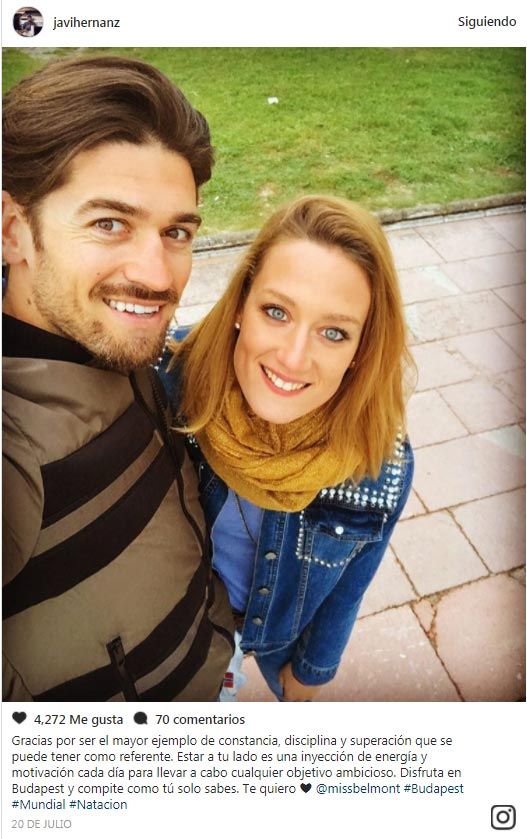 Mireia Belmonte y Javier Hernanz