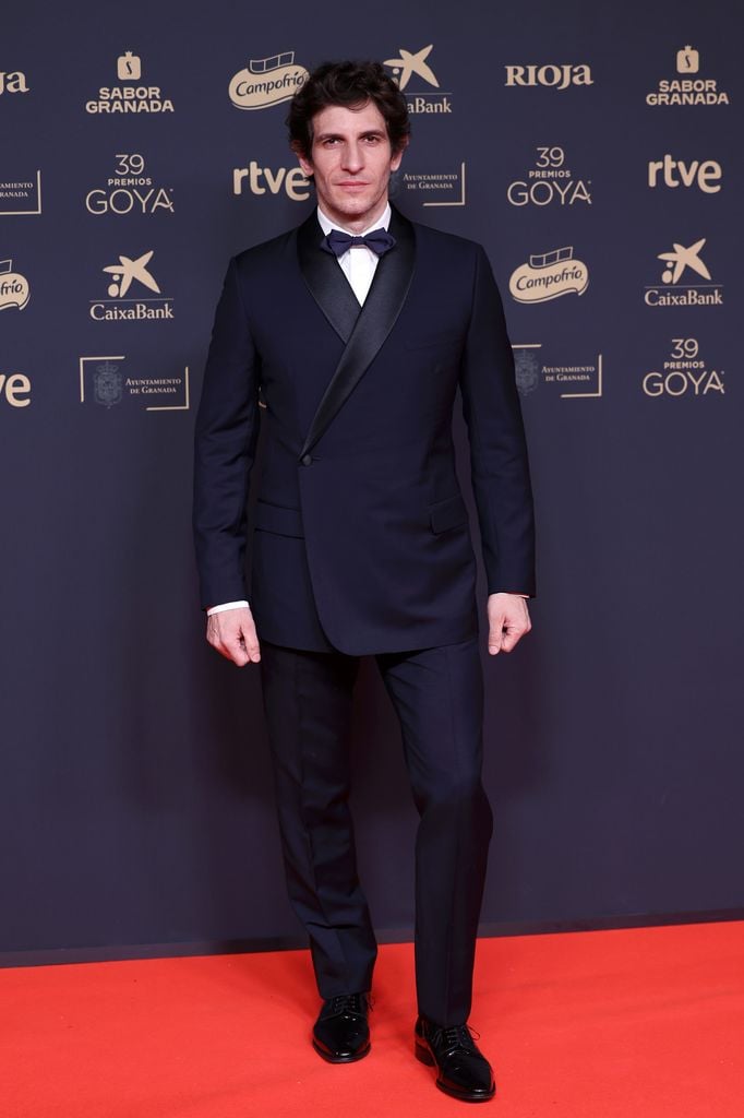 Quim Gutiérrez en la alfombra roja de los premios Goya 2025