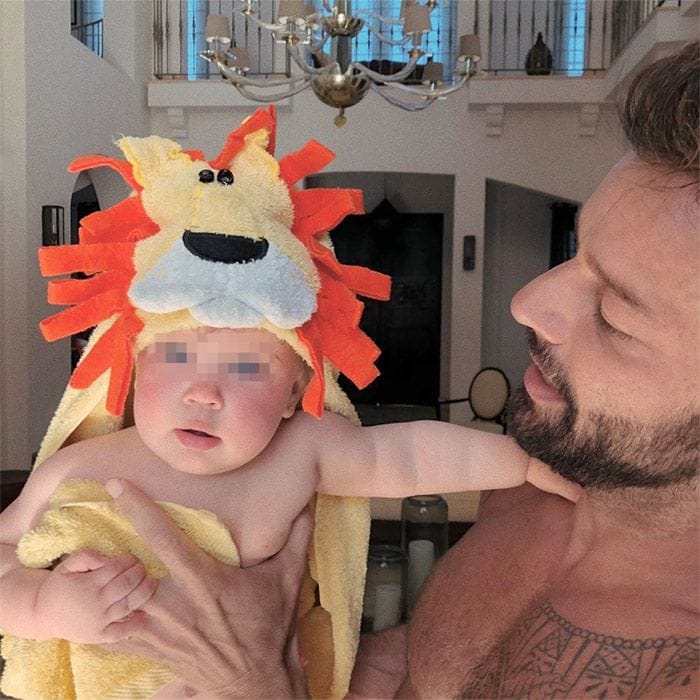 Ricky Martin celebra el cumpleaños de su hija Lucía 