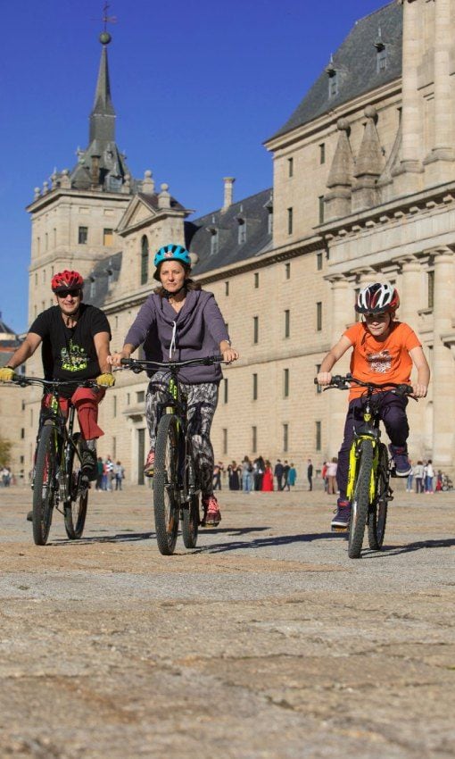 Ruta en bicicleta por San Lorenzo de El Escorial.