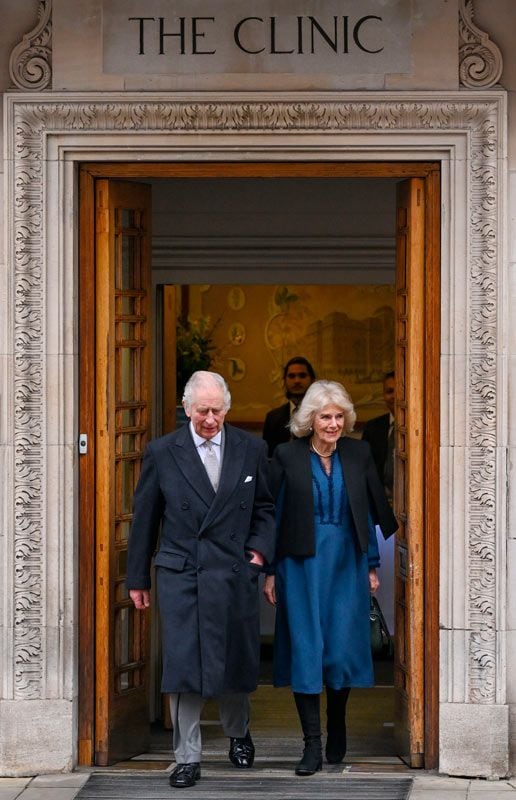 Carlos III y la reina Camilla